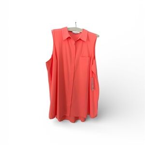 Athleta Vibrant Sleeveless Top in Coral